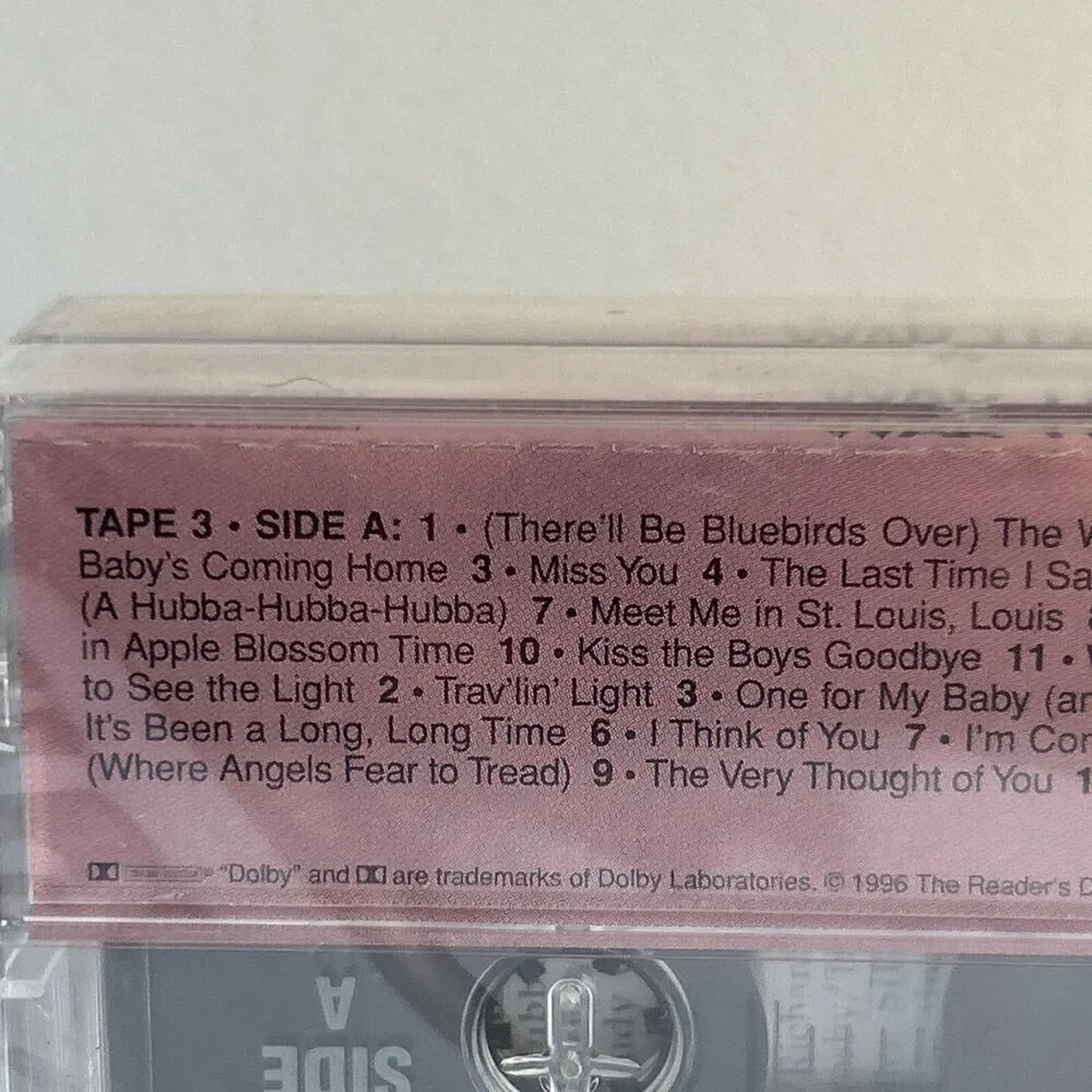 Set of 3 Great Romantic Memories of the War Years Cassette Tapes Readers Digest - Picture 6 of 10